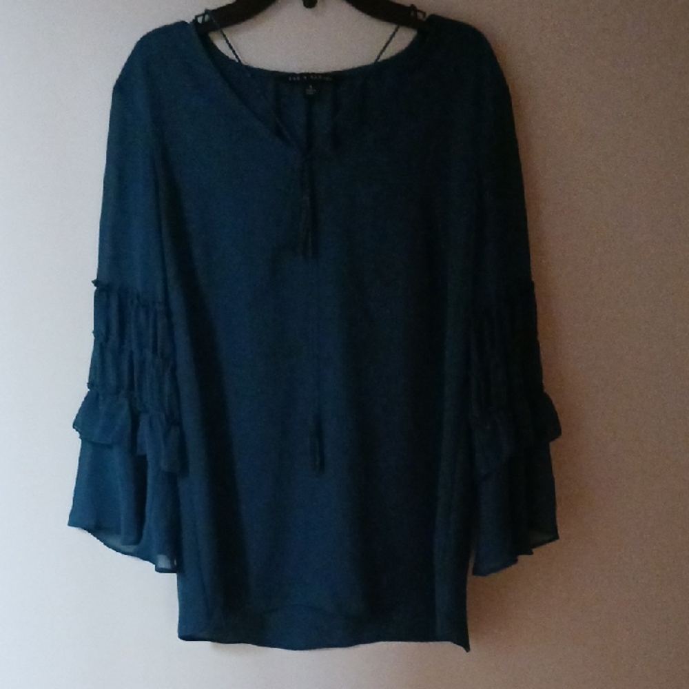 Elegant Teal Women's Top